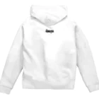 CHUNTANの控えめPen-nya da-nya (シロクロ) Zip Hoodie