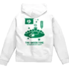 kg_shopの[★バック]THE ONSEN TIME【非常口パロディ】 Zip Hoodie