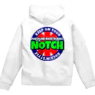 NOTCH.の『NOTCH TO NOTCH.』 ジップパーカー