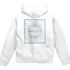 シマシマさぼてんの地磁気逆転 Zip Hoodie