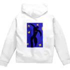 名画・絵画のゼロベース（西洋絵画・日本画）の両面プリント　絵画マティス Zip Hoodie