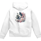 An_Momoのバラ猫ちゃん🌹 Zip Hoodie