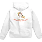 “すずめのおみせ” SUZURI店のHello! すずめだいきち Zip Hoodie