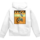 nidan-illustrationのバランス (inked fixie girl) Zip Hoodie