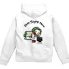 まつり猫ショップのEnjoy Staying Home２ Zip Hoodie