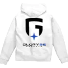 Glory be esportsのジップパーカー Zip Hoodie