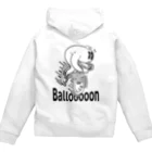 nidan-illustrationの"Ballooooon" #2 ジップパーカー