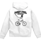 nidan-illustrationの"SWEET STEEL Cycles" #2 Zip Hoodie