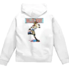 nidan-illustrationの"ROLLER DERBY" Zip Hoodie