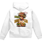 nidan-illustrationの"HUNGRY CLUB" Zip Hoodie