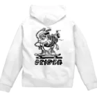 nidan-illustrationの"SPIDER SLIDER" Zip Hoodie