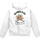 猫と釣り人のIIDAKO_EB_1CW Zip Hoodie