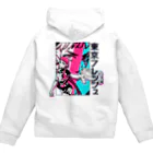 Tokyo Fresh Podcast Official ShopのTokyo Fresh Cyberpunk Zip Hoodie ジップパーカー