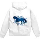 SWのBLUE HORSE ジップパーカー