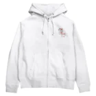 Siderunの館 B2の【両面プリント】九尾の狐と白龍 Zip Hoodie