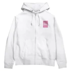 Oshiの•Oshi•  Pink sq Zip Hoodie