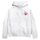 atelier-QのFLYING PINKY ROSES-VANILA Zip Hoodie