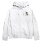 猫と釣り人のKAWAHAGI_EB_1CW Zip Hoodie