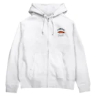 猫と釣り人のKASAGO_EB_2CW Zip Hoodie