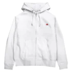 無意識の赤文字🍎🎲明月 ほむらのあかもじちゃん Zip Hoodie