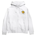 顔面の顔面くん Zip Hoodie