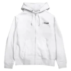 そいそいソイラテのお月見うさぎ(白兎縁あり) Zip Hoodie