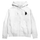 ちょこねこshopのちょこねこジップパーカー Zip Hoodie