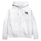 JESUS  ショップのJESUS IS LIFE 白 Zip Hoodie