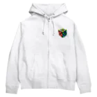 いろどり屋さんの彩irodoriルービックキューブ Zip Hoodie