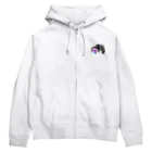 もむのふの爬虫類グッズやさんのマツカサトカゲちゃん Zip Hoodie