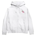 Siderunの館 B2の世界平和だよ！さげみちゃん（円形文字） Zip Hoodie