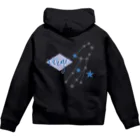 tomokomiyagamiのスタースタッズ星座　乙女座 Zip Hoodie