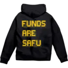 平原神話のFunds Are Safu ジップパーカー