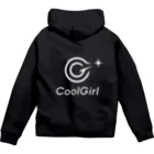 CoolGirlNFTのCGジップパーカー ジップパーカー