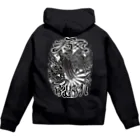 Y's Ink Works Official Shop at suzuriのCROW Zip Hoodie