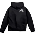 AKIMARU_JPのAIデザイン Zip Hoodie