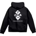 FUKUGAKAGURAのFUKUGAKAGURA emblem Zip Hoodie