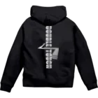 ドリブルTシャツのD-Studioの[EFBS] DOUBLE TOUCH Zip Hoodie