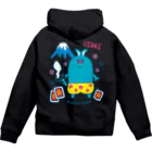 共同生活アニマルズの宇崎スカジャン Zip Hoodie