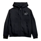 みゃむやのデザイナーの戒め　山路を登りながら　白 Zip Hoodie