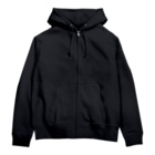 いきものや　のの（別館）の白いジンベイザメ Zip Hoodie
