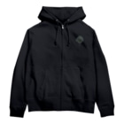 kg_shopの[☆両面] カブトガニどっち【視力検査表パロディ】 Zip Hoodie