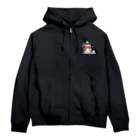 ごまーみんの雪だるまとモルモット Zip Hoodie