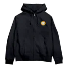 おはーちゃん‼ 500回記念shopの裏ぽんぽこジップパーカー Zip Hoodie