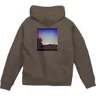 insparation｡   --- ｲﾝｽﾋﾟﾚｰｼｮﾝ｡の夕方トワイライト Zip Hoodie