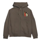 YS VINTAGE WORKSのソビエト　眼鏡　ロシアン・アバンギャルド Zip Hoodie