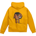 のほほん屋のくまちゃん Zip Hoodie