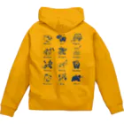 SU-KUのThe Zodiac of Fukushima Zip Hoodie