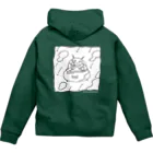 藤本巧の踊るタツタアゲくんパーカー Zip Hoodie