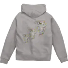 moja-moja artのclear weather after a typhoon has passed　TYPE2 Zip Hoodie